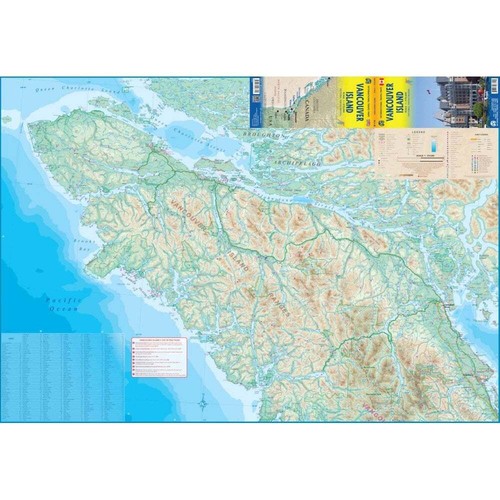 Canada 1:270,000 Waterproof ITMB Vancouver Island Travel Reference Map - Picture 3 of 3
