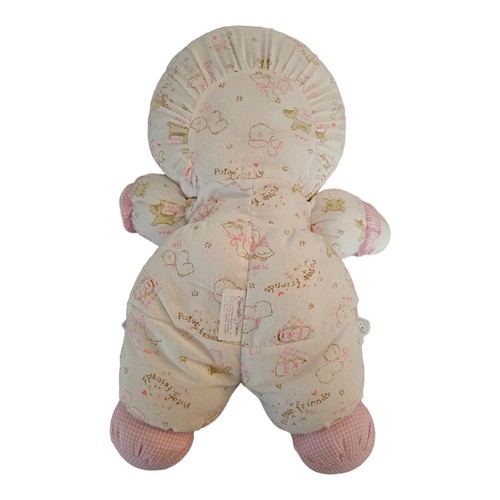 Especially Yours 2000 Pink Plush Baby Doll Gingham Blue Eyes 14" ToysRUs READ - Picture 3 of 6