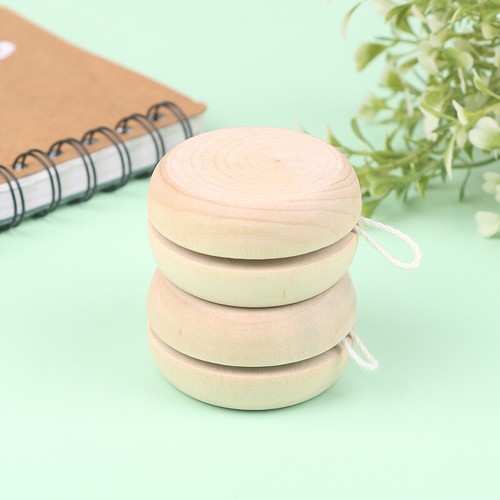 Wooden Yoyo Toy Color Mini Round DIY Baby Yoyo Ball Hand-Made Crafts Yo-Yo Toy - Bild 8 von 12