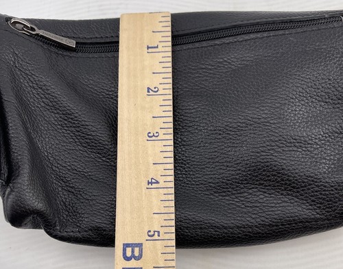 SELTENE Longchamp Le Foulonne Taillengürteltasche Fannypack schwarz Kieselleder Unisex - Bild 10 von 20