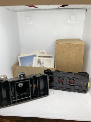 APPAREIL PHOTO BAKELITE VINTAGE PICKWIK avec boîte - Photo 4/4