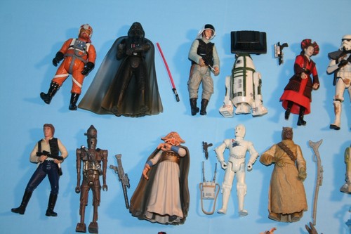 FIGURAS POTJ STAR WARS 2000/2001 COMPLETAS SUELTAS SOLO DARTH MAUL ARMA HASBRO - Imagen 3 de 358