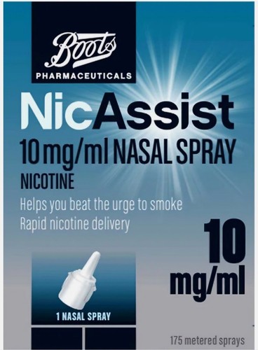NicAssist Nasenspray 10mg/ml (gleicher Hersteller wie Nicorette) Ablauf 09/2026