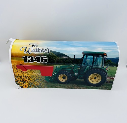Buzón de granja, regalo de Navidad, buzón personalizado, regalos de tractor, mi venta de regalo - Imagen 9 de 12