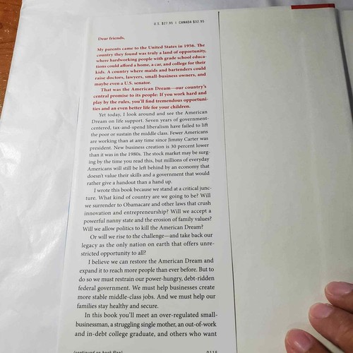 AMERICAN DREAMS HARDCOVER - Picture 2 of 8