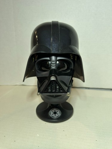 1997 Riddell Star Wars Trilogy Collection Miniature Helmet Darth Vader Box - Foto 4 di 7