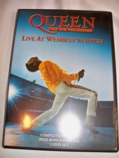 Queen - Live at Wembley Stadium (DVD, 2003) -  2-Disc Set  w/16 page booklet