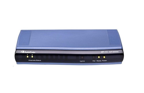 Audiocodes MP112 2 FXS Ports VoIP Gateway MP112/2S/SIP/D