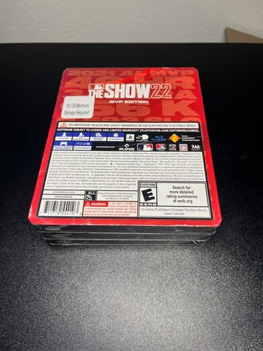 MLB The Show 22 - MVP Edition PS4 🔥Spedizione veloce🔥Sigillato in fabbrica - Foto 3 di 3