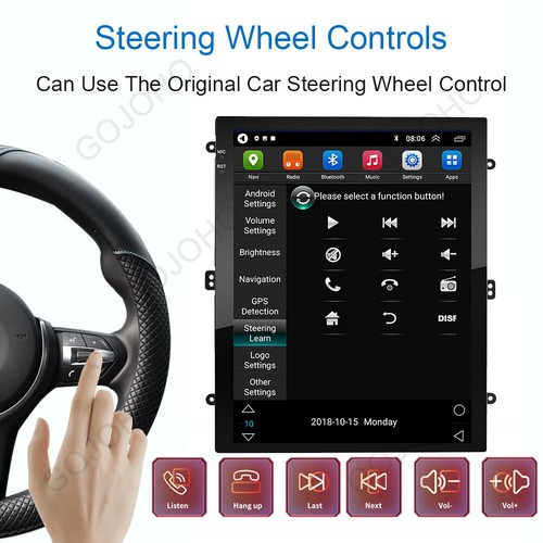 64GB 9.7" Android 13 Carplay Car GPS Stereo Radio For Hyundai Elantra 2014-2016 - Picture 8 of 23
