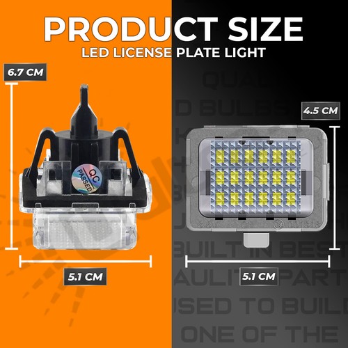 *18 SMD LED number/licence plate units Mercedes C Class W204 Estate/Saloon/Wagon - Picture 6 of 6