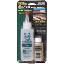 PC Products PC-Rot Terminator Epoxy Wood Hardener, Two-Part 3.25oz in Two