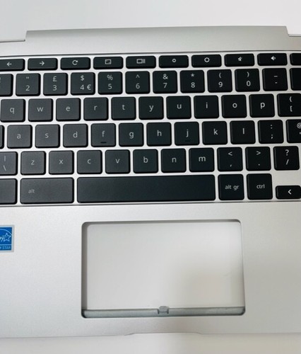 ASUS CHROMEBOOK FLIP C302CA LAPTOP Palmrest UK Keyboard With WiFi Antenna - Picture 3 of 9