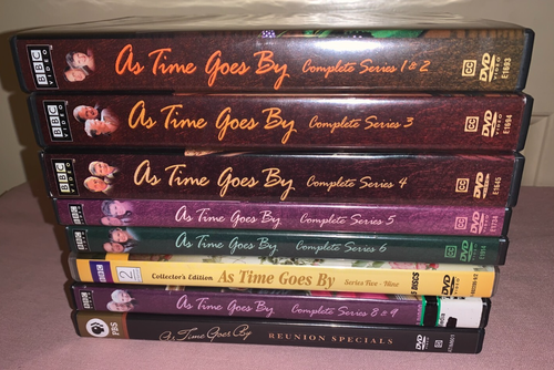 As Time Goes By - komplette Serie 1-9 & Reunion Specials; vorher angesehene DVD Sets - Bild 2 von 10