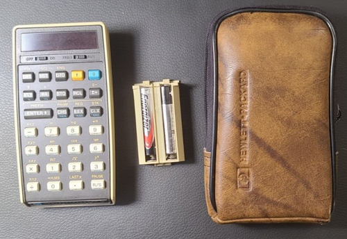 Hewlett Packard HP 25 Programmable Scientific Calculator with HP Soft Case - Picture 5 of 9