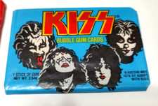 KISS 1978 DONRUSS SERIES 1 TRADING CARDS SEALED WAX PACK AUCOIN ACE GENE SIMMONS