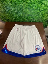 2013-14 Philadelphia 76ers Basketball #5 Arnett Moultrie Game Shorts Size 2XL+2