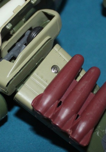 MILITARY MUSCLE Attack Jet Tank -San Francisco Toymakers vintage army men - Picture 5 of 6