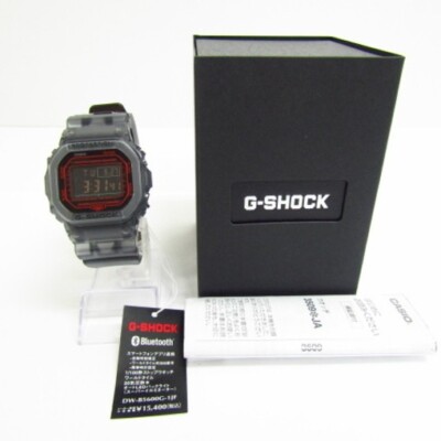 CASIO G-SHOCK DW-B5600G-1JF Bluetooth-enabled digital men's