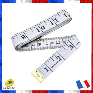 60 inch/150cm Dual Sided Body Hip Waist Bust Household Measuring Ruler