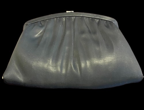 H L usa vintage black clutch 1950s - Picture 5 of 14