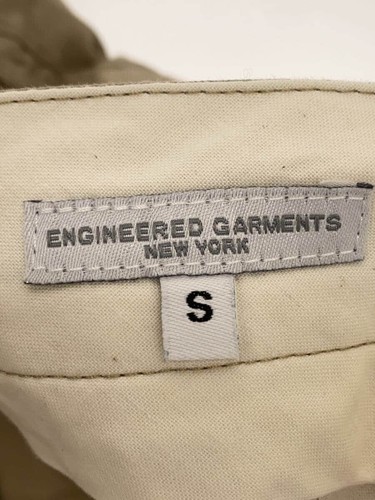 Engineered Garments Hombre Pantalón Recto Talla S Algodón Beige Fondo Sólido USADO - Imagen 4 de 5