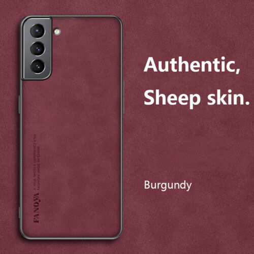 Luxury Leather Silicone Case Cover For Samsung S24 Ultra S23 Ultra S22+ S21 S20 - Picture 35 of 36