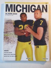 2007 Michigan vs Penn State NCAA college football program Mike Hart Chad Henning
