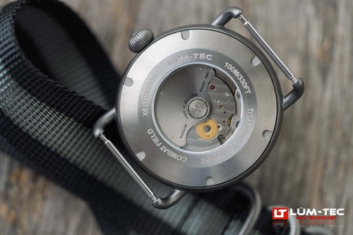 Lum-Tec Mens Watch Combat Field X6 Titanium GMT High Precision Miyota Automatic - Picture 7 of 10