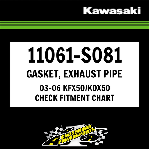 KAWASAKI OEM NOS 11061-S081 03-06 KFX/KDX 50 - Imagen 3 de 3