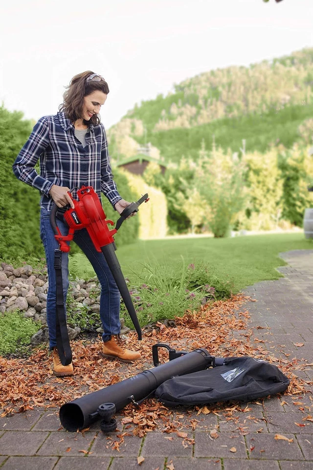 Elektro-Laubsauger GC-EL 3000 E Räder Leicht Beutel 3.000 W Saug-/Blasfunktio... - Bild 2 von 4