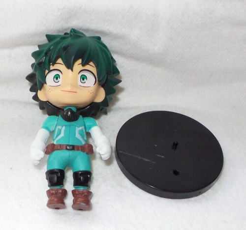 FIGURINE DE COLLECTION MY HERO ACADEMIA - DEKU IZUKU MIDORIYA + SOCLE - 11CM - Imagen 5 de 5
