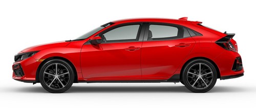 Genuine New Splash Guards Mud Flaps For 2017-2022 Honda Civic Sport Hatchback- - Picture 6 of 14