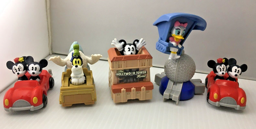 5er Set McDonald’s Walt Disney World 50th Mickey Runaway Railway Zug Lot 2020