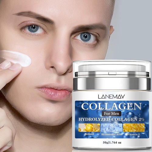 Men's Face Moisturiser Anti Ageing Cream Hydrating Face Lift Cream for Men 50g - Picture 4 of 11