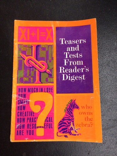 Teasers and Tests from Reader's Digest Book - Picture 1 of 5