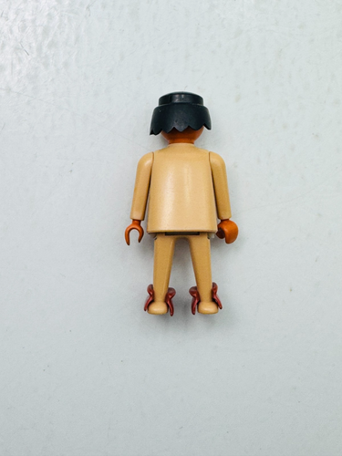 Vintage 1984 Playmobil Alpha 800 Boat & Native American Indian Figure - Picture 10 of 10