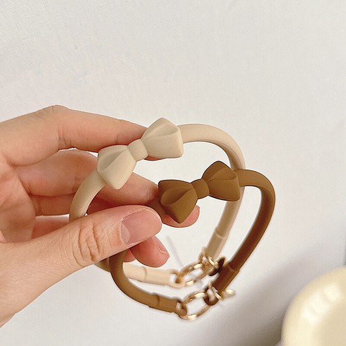 Flexible Bow-knot Silicone Wrist Bracelet For IPhone Samsung Google Mobi-mx - Photo 11/25