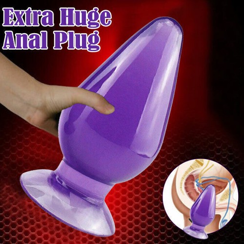 MONSTER-BIG-LARGE-BEADS-ANAL-BUTT-PLUG-DILDO-SUCTION-CUP-ADULT-TOYS-WOMEN-MEN