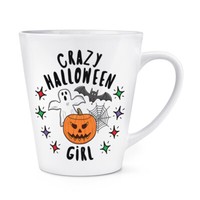 VerrüCkte Halloween MäDchen Stars 341Ml Latte Becher Geist KüRbis Scary Daughter