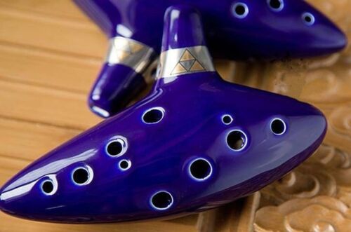 12 Hole Ocarina Alto C Ceramic Ocarina Flute Musical Instrument with Song Boo... - Picture 2 of 5