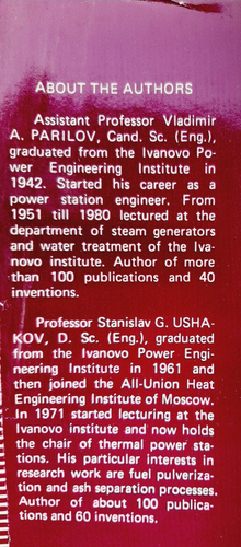 Testing and Adjustment of Steam Boilers by V. Parilov & Ushakov, Mir Publishers - Picture 14 of 15