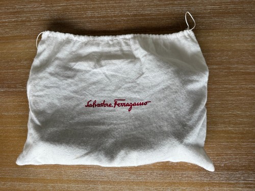 Salvatore Ferragamo Toiletry bag Clutch bag Gray & Black Large AU-24 / 7242 - Picture 9 of 11