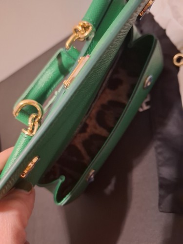 Dolce & Gabbana Tasche Sicily Bag NEU Umhängegurt Staubbeutel Rechnung Etikett - Bild 4 von 22