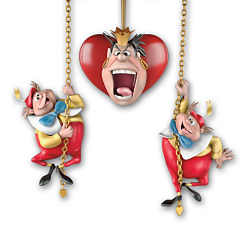 Bradford Exchange Disney Alice im Wunderland Verrückter Hutmacher leuchtende Kuckucksuhr - Bild 2 von 5