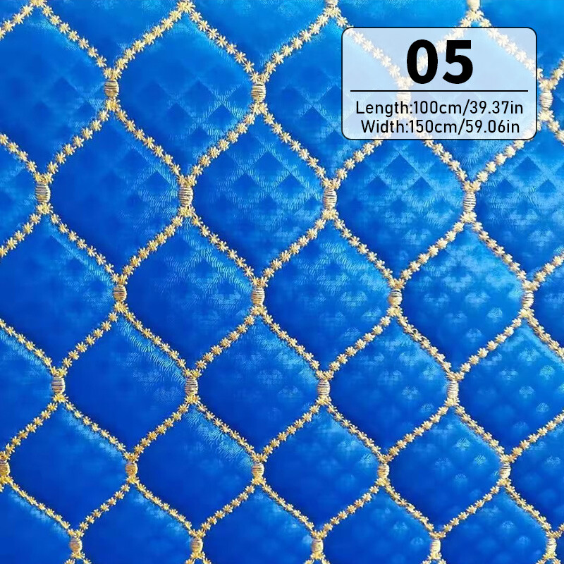 DIY Faux Leather Fabric Vinyl Quilted Foam Backing Upholstery Indoor Furniture 