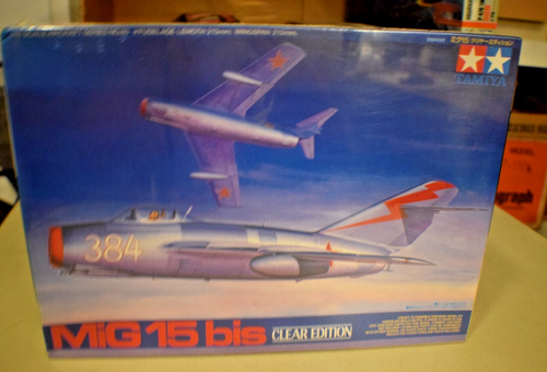 TAMIYA MODEL KIT *MiG 15 bis - CLEAR EDITION 1:48th - UNBUILT-FREE SHIPPING