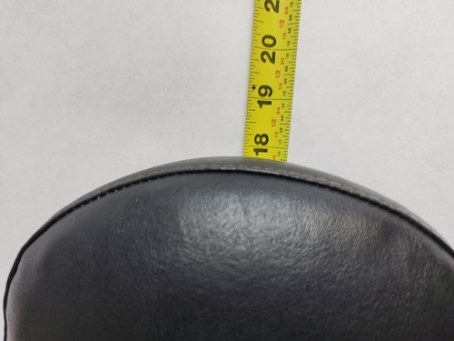 OEM Harley Davidson Used Chrome Sissy Bar with Passenger Backrest Pad - Picture 12 of 14