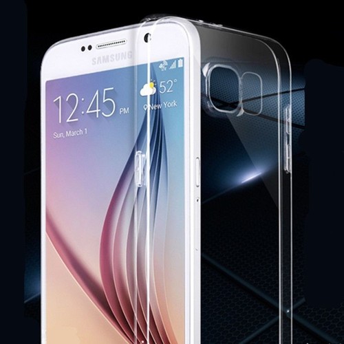 Coque Samsung Galaxy S6 edge ultra fine transparente transparente souple TPU - Photo 5 sur 5