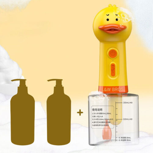 Cute Duck Automatic Soap Dispensers Pet Cleaning Bathing Electric Foam Machine - Bild 4 von 11